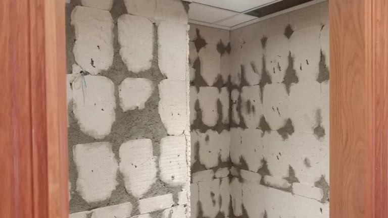 Durante - paredes desnudas tras demolicion en Gandia - Jesbal Habitatge